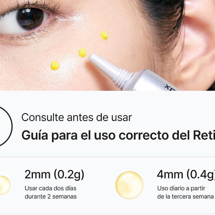 Retinal Shot Tightening Booster caja del producto