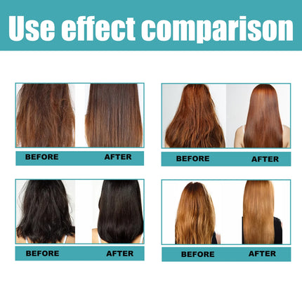 EELHOE Crema Keratina Cabello aplicación uniforme sobre medios y puntas