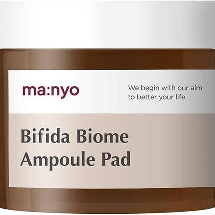 Manyo Factory Bifida Biome Ampoule Pad almohadilla lado en relieve