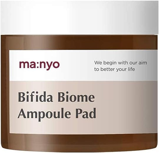 Manyo Factory Bifida Biome Ampoule Pad almohadilla lado en relieve