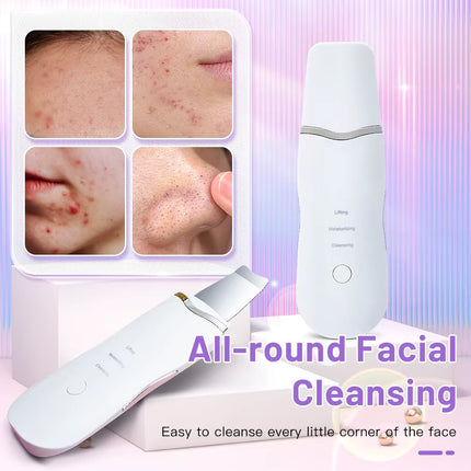 Espátula Facial Eléctrica MERALL cable de carga incluido