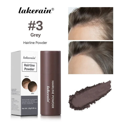 Polvo Corrector de Nacimiento de Cabello caja de presentación exterior