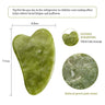 Gua Sha Facial Jade Natural para Masaje y Lifting
