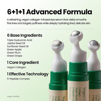 AXIS-Y Vegan Collagen Eye Serum caja de presentación exterior