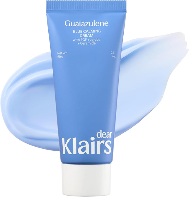 Dearklairs Crema Calmante Azul Medianoche, Para Pieles Grasas, Problemáticas Y Sensibles, Calma Y Calma Rápidamente La Sensibilidad (2 Onzas (Paquete De 1))