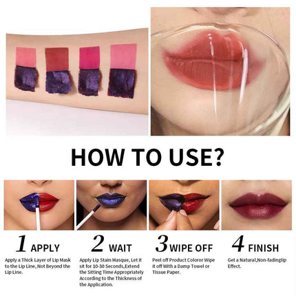 Tinte de Labios Peel Off Color Natural